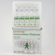 Guyenne Laroscorbine Platinum Vitamina C 0.5g / 5ml y colágeno 0.175g / 5ml